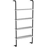 VCM Insasi Bücherregal 64 x 20 x 150 cm Weiß