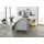 Casatex India Paisley Silber 135 x 200 cm + 80 x 80 cm
