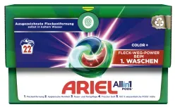 Ariel All in 1 Color PODS Colorwaschmittel 8006540905708 , Kartonbox für ca. 22 Waschladungen