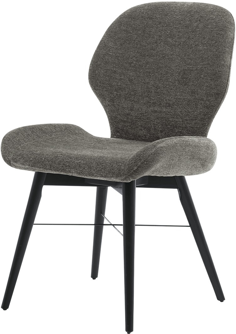 Woodford Esszimmerstuhl  mit erhöhter Sitzkante Mamiba , grau , Maße (cm): B: 54 H: 88 T: 65