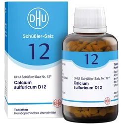 DHU Schüßler-Salz Nummer 12 Calcium sulfuricum D12 Tabletten