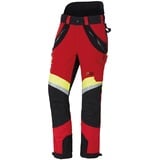 PSS Schnittschutzhose X-treme Air Rot/Gelb - 29 untersetzt