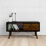 Home Affaire Ry Schwarz Walnuss 101,8 x 50 x 48,2 cm