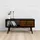 Home Affaire Ry Schwarz Walnuss 101,8 x 50 x 48,2 cm