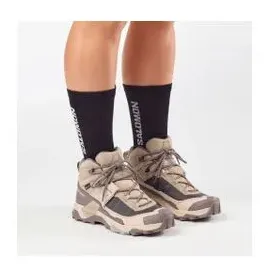 Salomon X Ultra 5 Mid GTX Damen Iron / Desert Tan / Green Milieu 42