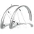 Schutzblech Bluemels Basic 28" 69 mm Silber