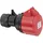 ABL Kupplung IP44, 5-polig, 32 A, 400 V, rot