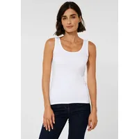 Cecil Damen Linda Top, Weiß (White 10000), S