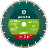 Verto Verto, Sägeblatt, Diamantscheibe 230 x 22,2 mm, segmentiert