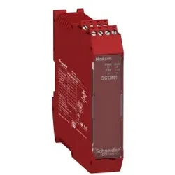 Schneider Electric XPSMCMCO0000S1 Modul sichere Kommunikation, 1 Kanal (Anfang/Ende der Linie), Modicon Sicherheitscontroller XPSMCM, Schraubklemmen