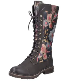 Rieker Stiefel Damen Braun/Mehrfarbig 42