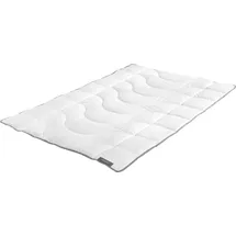 Badenia Steppbettdecke Trendline Tencel Duo 155 x 220 cm weiß