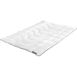 Badenia Steppbettdecke Trendline Tencel Duo 155 x 220 cm weiß