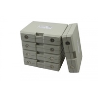 AccuCell NC Akku passend für Hellige Defibrillator SCP910, 913 - Typ 303-440-30/ 30344030 - 5er Pack