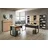 Innostyle MEMPHIS XI Büroschrank 229 x 38 x 77 cm Braun/Grau