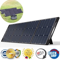 OUKITEL 200W Faltbar Tragbar SolarPanel+21V Batterie Ladegerät Camping Wohn Y9H4
