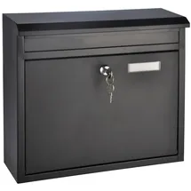 Hi Briefkasten 36 x 32 x 12 cm schwarz