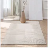 the carpet Teppich »Santo Plus«, rechteckig, 5 mm Höhe, Plus moderner robuster In und Outdoor Teppich beige