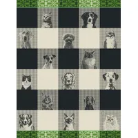 Le Jacquard Français Geschirrtuch TRUFFES BLACK, 60 x 80 cm, 100% Baumwolle