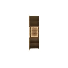 Uno Vitrine Nafeli 60 x 38 x 206 cm Mehrfarbig