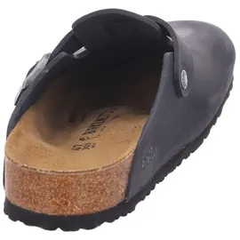 Birkenstock Boston Nubukleder geölt schwarz 46