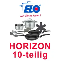ELO Kochtopfset «Horizon» 10-telig / •	geeignet für aller Herdarten