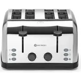 HENDI Toaster 4-fach, Hendi 240V/1500W, 295x335x(H)180mm
