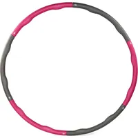 Sporttrend 24® Gymnastikreifen 1,2-1,8kg grau/pink | Fitness Reifen (1,2kg)