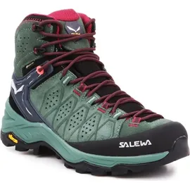 Salewa Alp Trainer 2 Mid GTX Damen Duck Green/Rhododendon 40,5