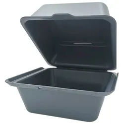 25x DishCircle Hamburgerbox aus robustem Kunststoff