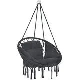 casa.pro Hängesessel Kailua Schwarz