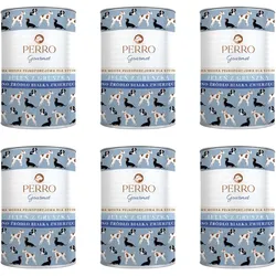 PERRO Gourmet Hirsch mit Birne Junior 6x400g Mono-Protein Welpenfutter