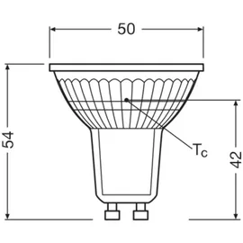 Osram LED-Reflektorlampe 4099854277900 2,5 W GU10 warmweiß 3 St.