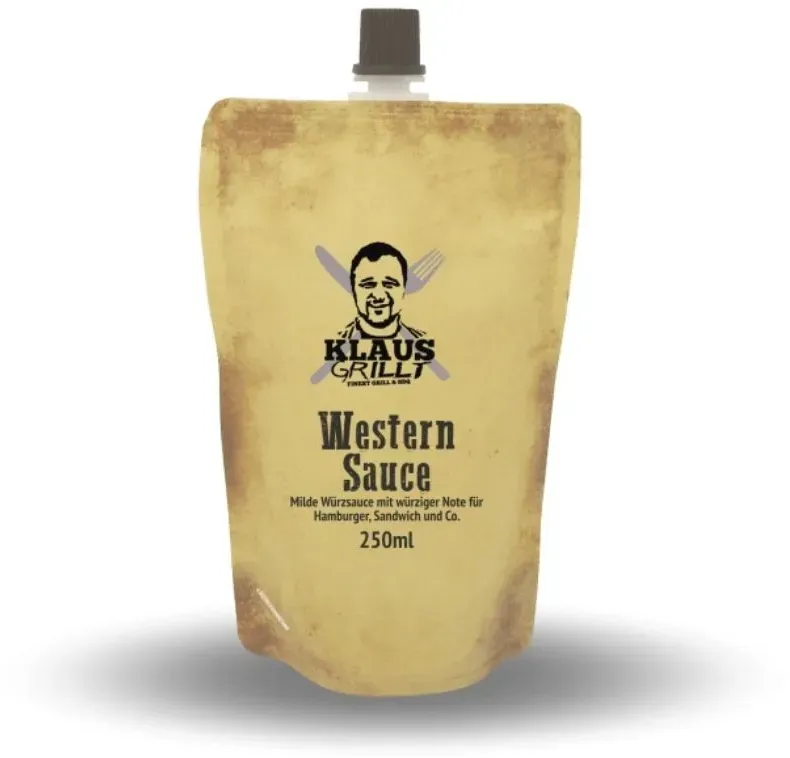 Klaus Grillt Western Sauce 250ml Beutel