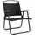 vidaXL Campingstuhl 2er Set Schwarz