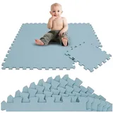 LittleTom Baby Puzzlematte - 30x30 Krabbelmatte Bodenmatte Kinderzimmer