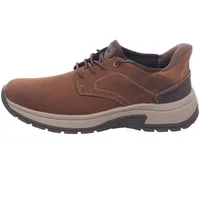 Rieker Herren Sneaker Halbschuh, Schlupfschuh, Outdoorschuh, herausnehmbare Soft-Einlage Gr. 46, Braun