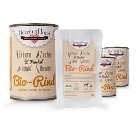 HerzensHund Bio-Rind mit Bio-Gemüse 12 x 400 g