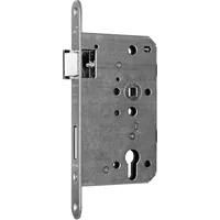 BMH Einsteckschloss, 1000,PZW72/9, D65,F24x235rd,Si,DL, m.Logo