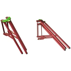 PIHER Deckenstütze Stahlrohr rot