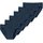 SCHIESSER Slip unifarben blau XL 6er Pack