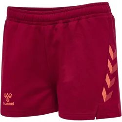 hummel Offgrid Sweatshorts Damen rhubarb/nasturtium S