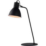 LUCIDE SHADI - Schreibtischlampe - Ø 20 cm - 1xE14 - Schwarz
