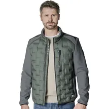 CasaModa Materialmixjacke Herren Grün M