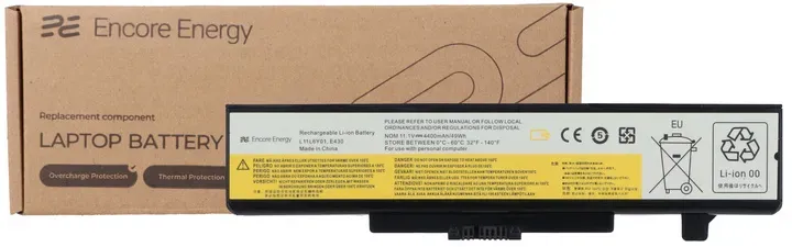 Fabrikneu Akku Encore Energy für Lenovo G500 G510 G580 G710 G480 IdeaPad P580 Y480 Z480 48Wh 10.8V 4400mAh L11L6Y01