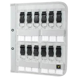 tee-uu KEYBOARD Schlüsselboard DIN A4 12 Schlüsselpositionen 4 St.