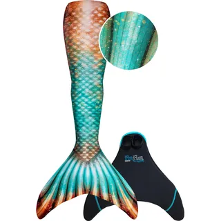 Fin Fun Limited Edition Meerjungfrauflosse bronzed emerald Gr. 110-122