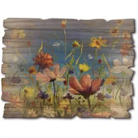 ARTland Artland, Wildblumenwiese blauer Himmel U1QU (40 x 30