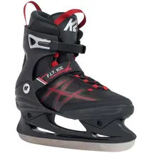 K2 Skates Herren Schlittschuhe F.I.T. ICE, black_red, 42 1/2