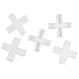 Conmetall Fliesenkreuze 200stk 2,5mm Kunststoff Fliesenwerkzeug Fliesenkeile Fugenkeile